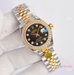 3A Factory 1-1 Copy Rolex Datejust 28MM Watches Two Tone with Diamonds